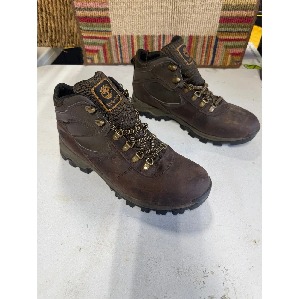 Timberland Earthkeepers Mt Maddsen Waterproof Hiking Boots Mens 12 Brown 2730R Men main image 3